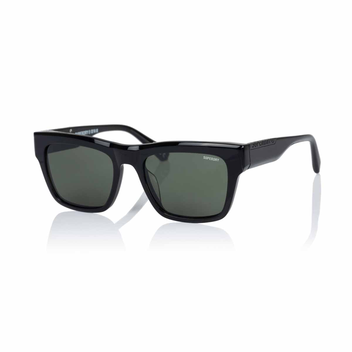 Saulesbrilles Superdry SDS 5011 – 104 Gloss black / Vintage green