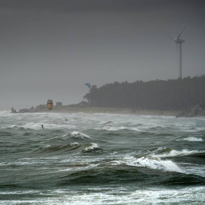 Bold Autumn and snowless Winter fun in Baltic sea