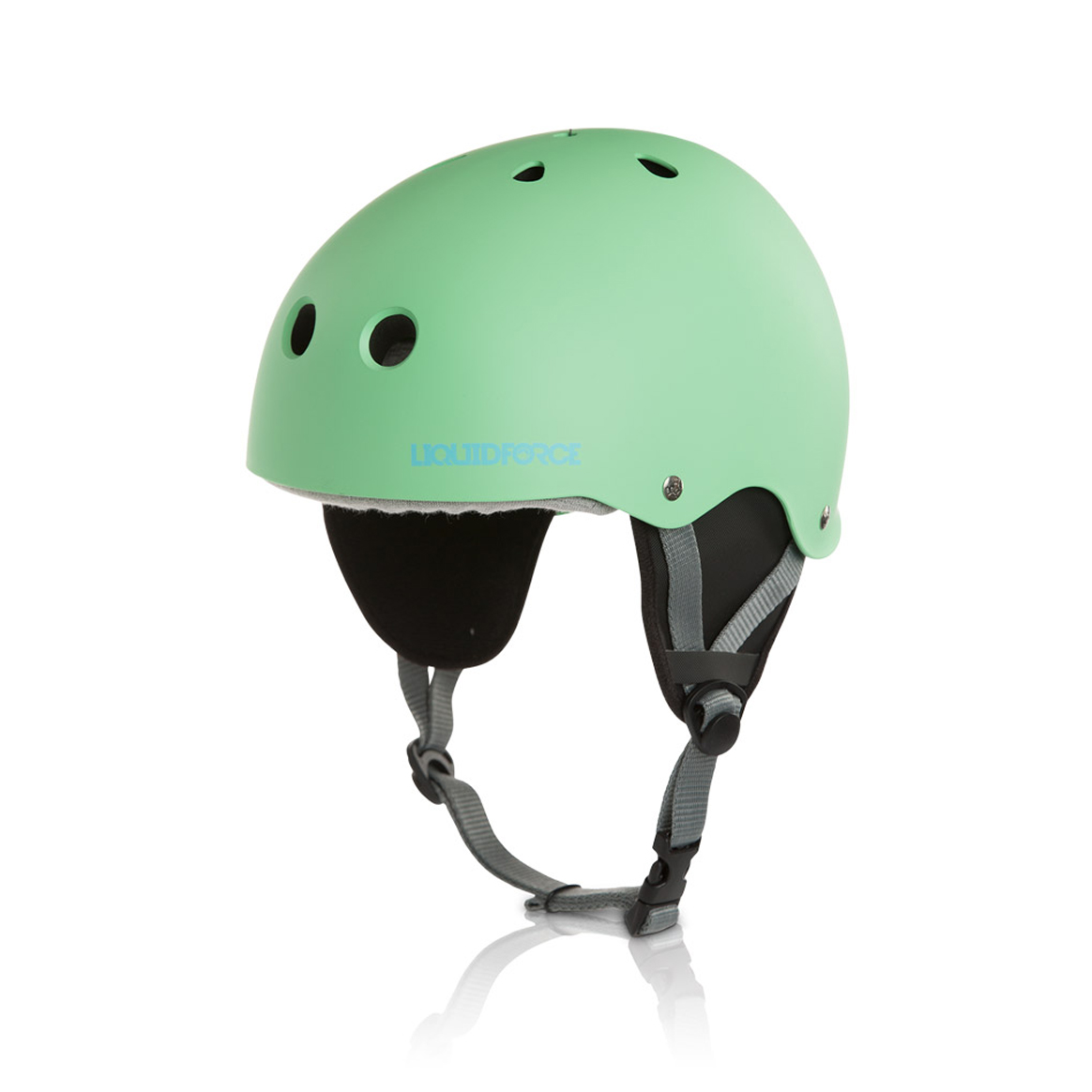 Liquid Force Flash helmet with ear flaps – mint