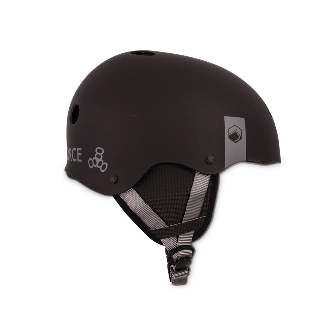 Liquid Force Flash helmet with ear flaps – black