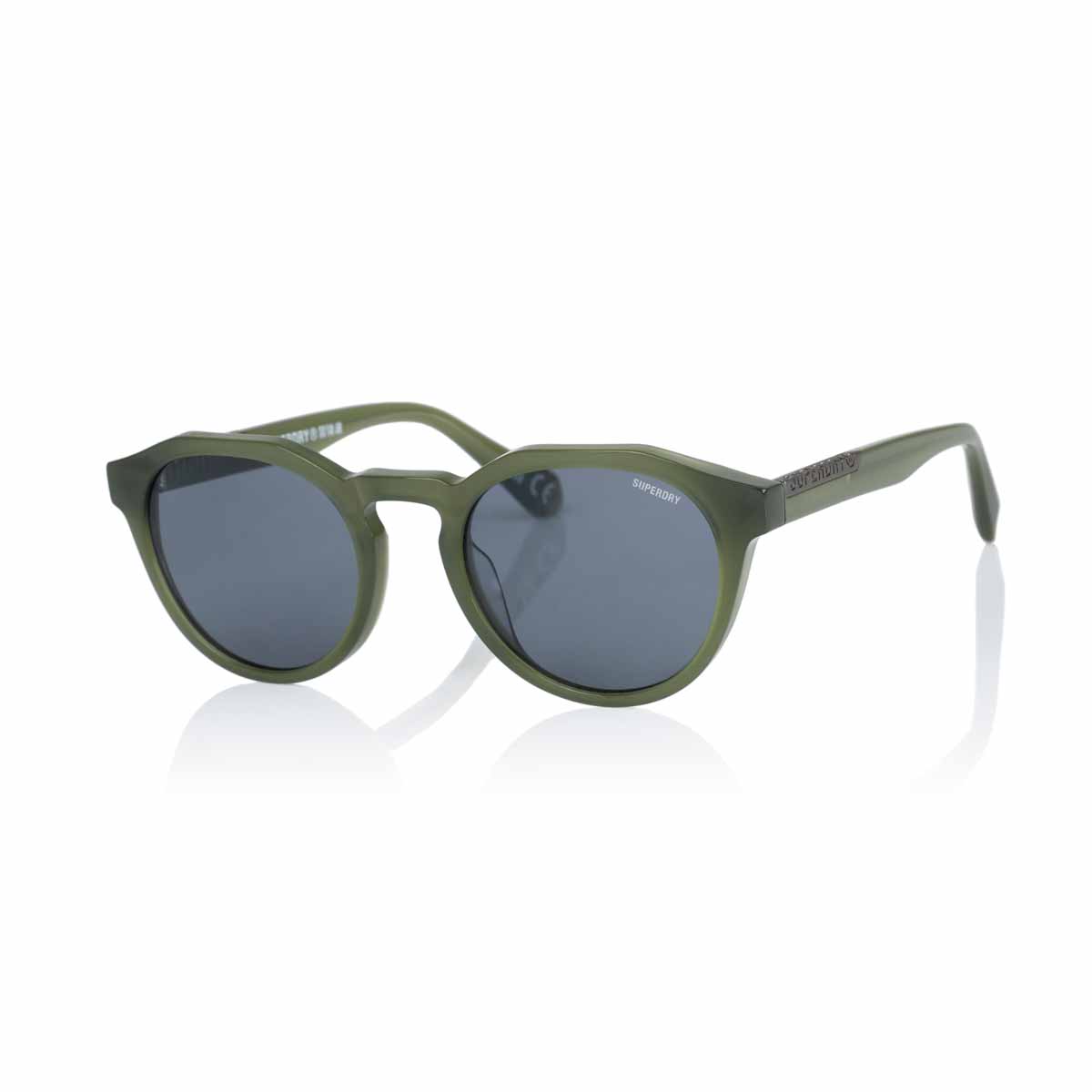 Sunglasses Superdry SDS 5012 – 107 Green crystal / Solid smoke
