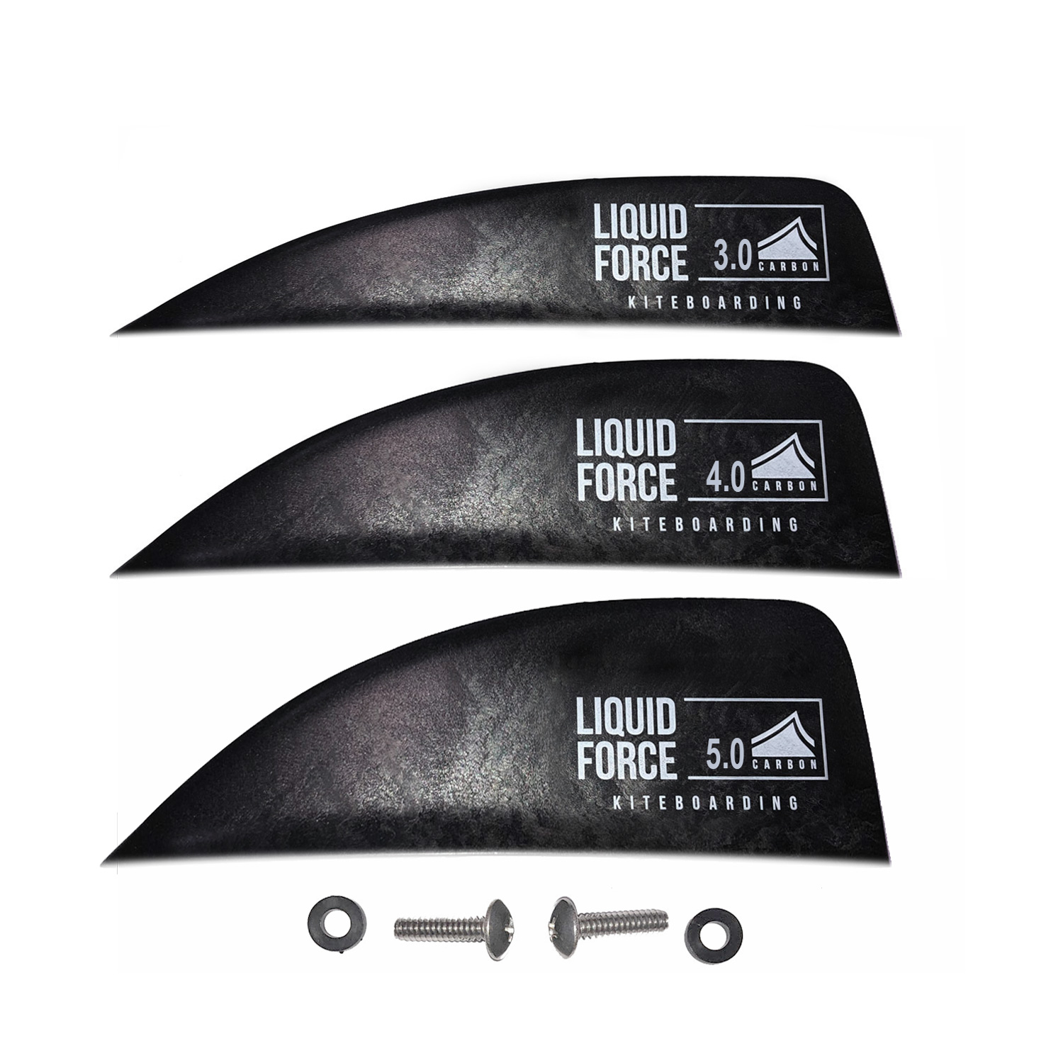 Liquid Force Carbon Comp Kiteboard Fins