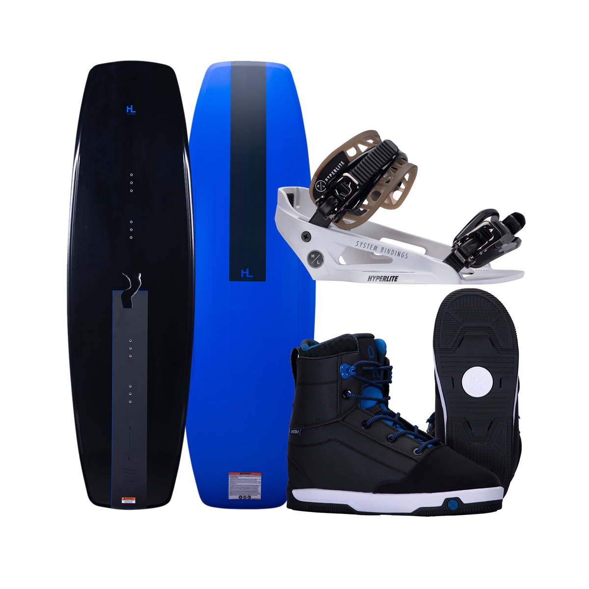 Hyperlite Pleasure 2023 Cable Board with Distortion System Lowback Bindings