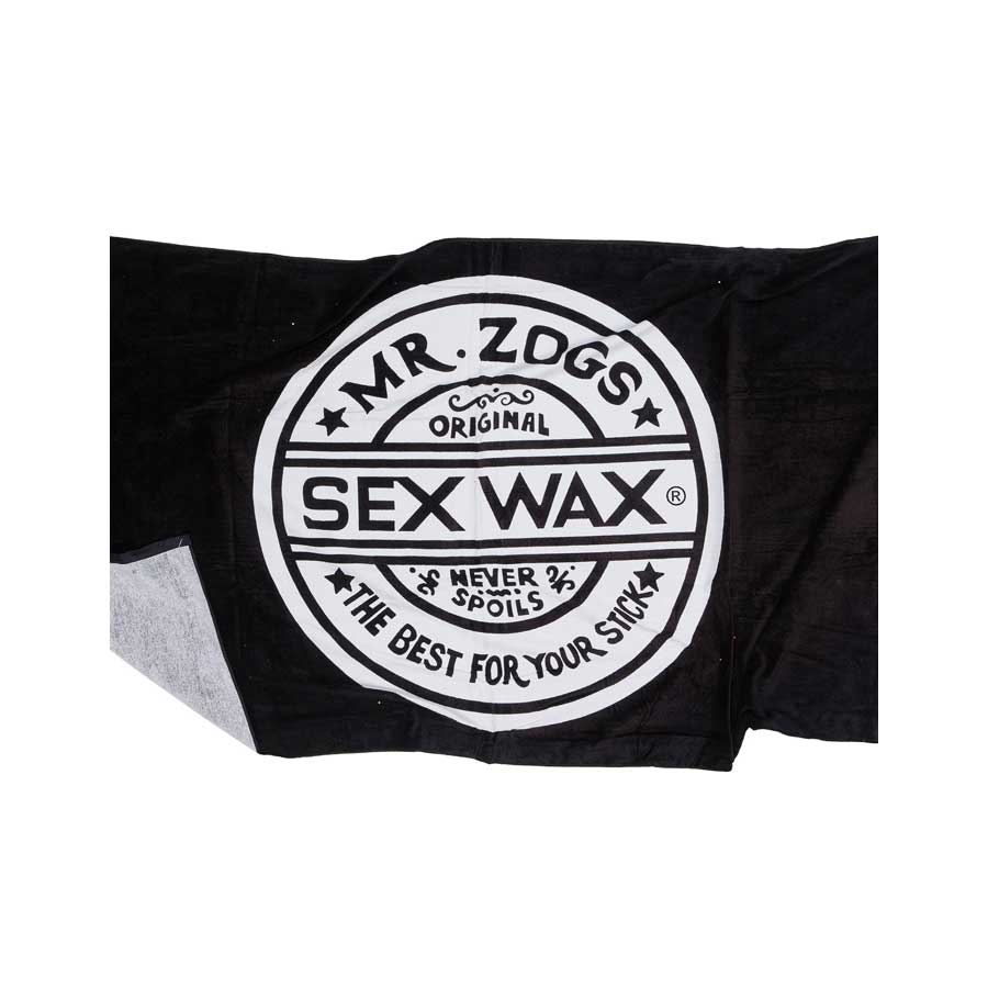 SexWax Beach Towel – Black