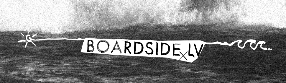 Boardside.lv garo roku krekls | logo grafika