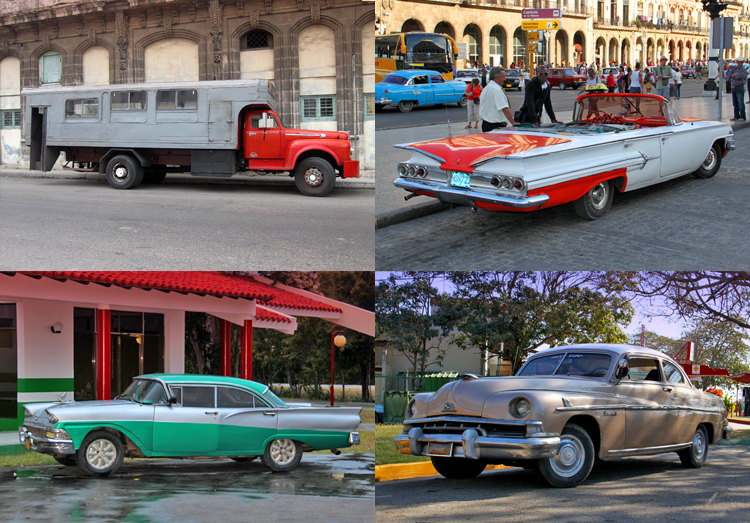 Kuba – Auto un pārvietošanās štelles.