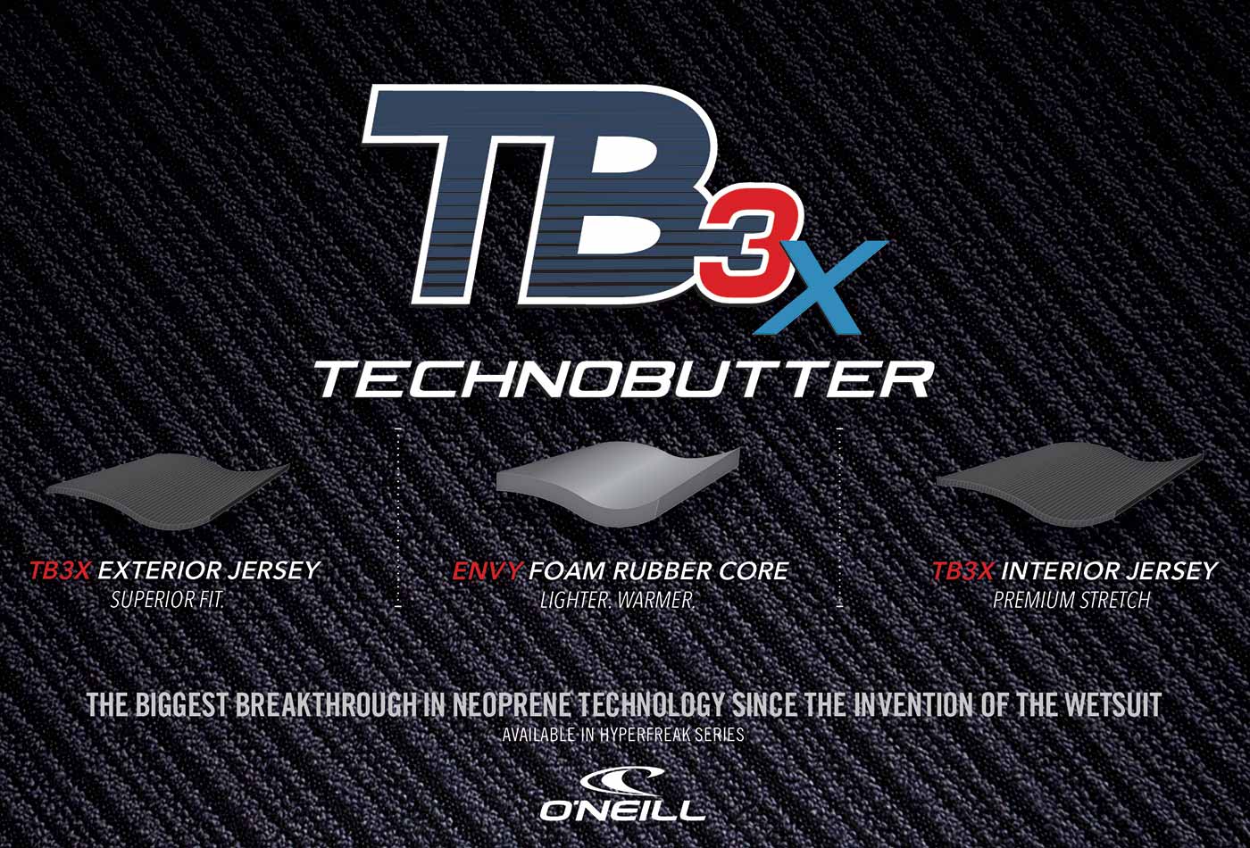 TB3X is “pre-stretched” to maintain it’s structure for premium, weightless flexibility. TB3X increases warmth with a low profile that sheds water and dries faster.