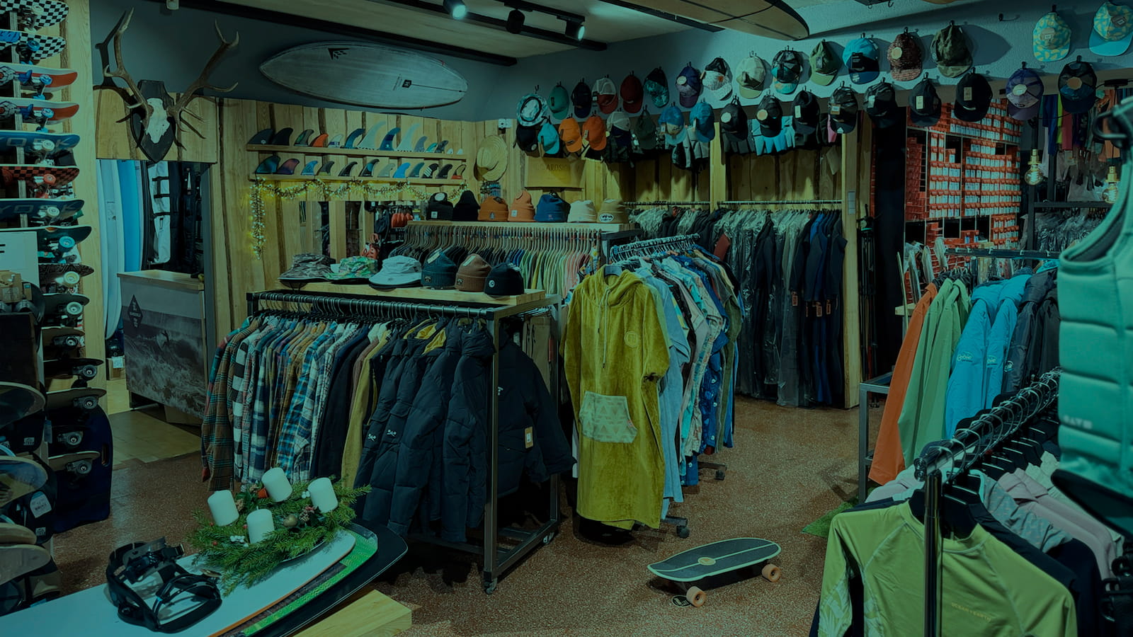 Our Surf and Wetsuit shop is full with great gift ideas.
