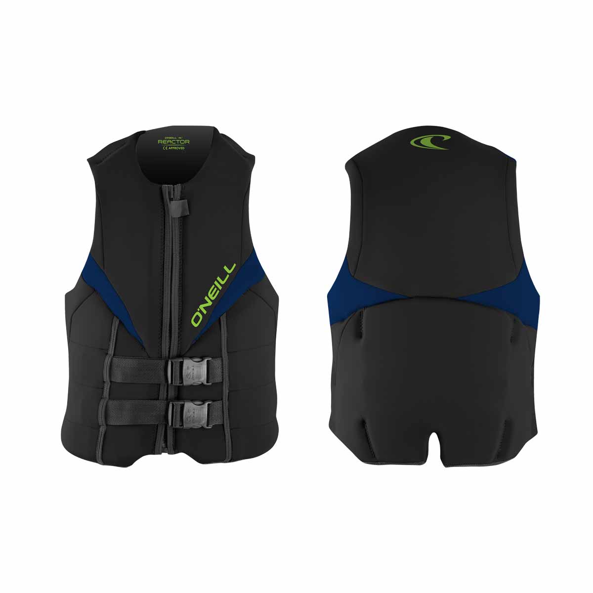 O'Neill Reactor ISO CE Vest – Black Navy I78