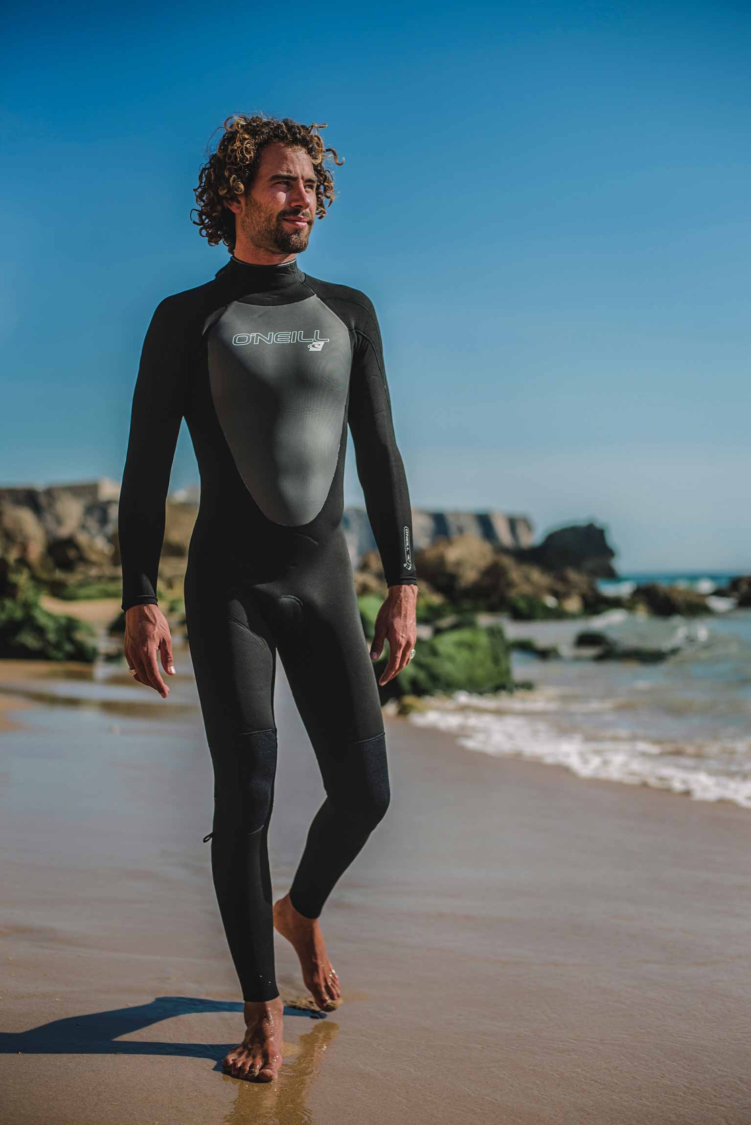 O'Neill Epic full 4/3 mm Wetsuit – Black/Gun Metal/Dayglo HH1