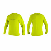 O'Neill Youth Basic Skins LS Sun Shirt – Lime