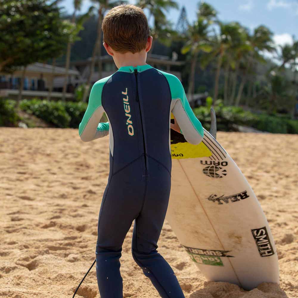 O'Neill Toddler Reactor Full 2 mm Wetsuit – Ocean/Graph/Red EJ9