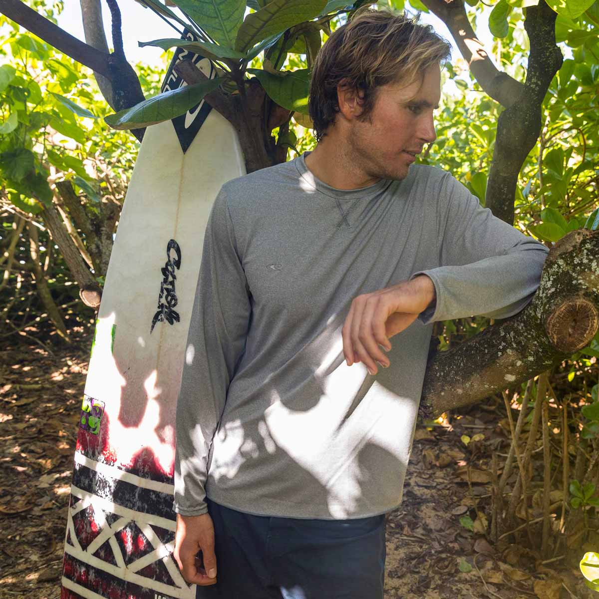 O'Neill TRVLR Hybrid L/S Sun Shirt – Cadet Blue 153