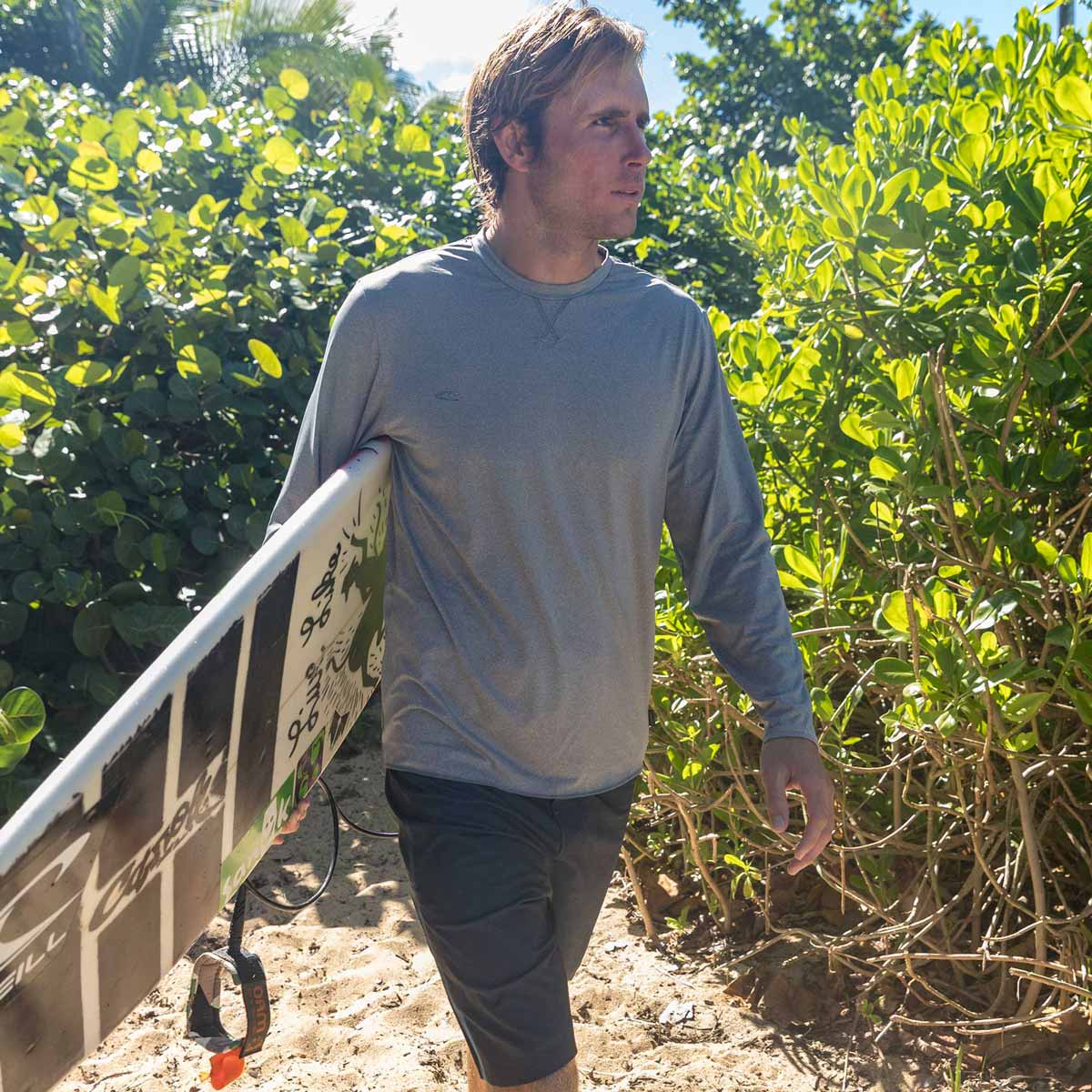 O'Neill TRVLR Hybrid S/S Sun Shirt – Graphite 009