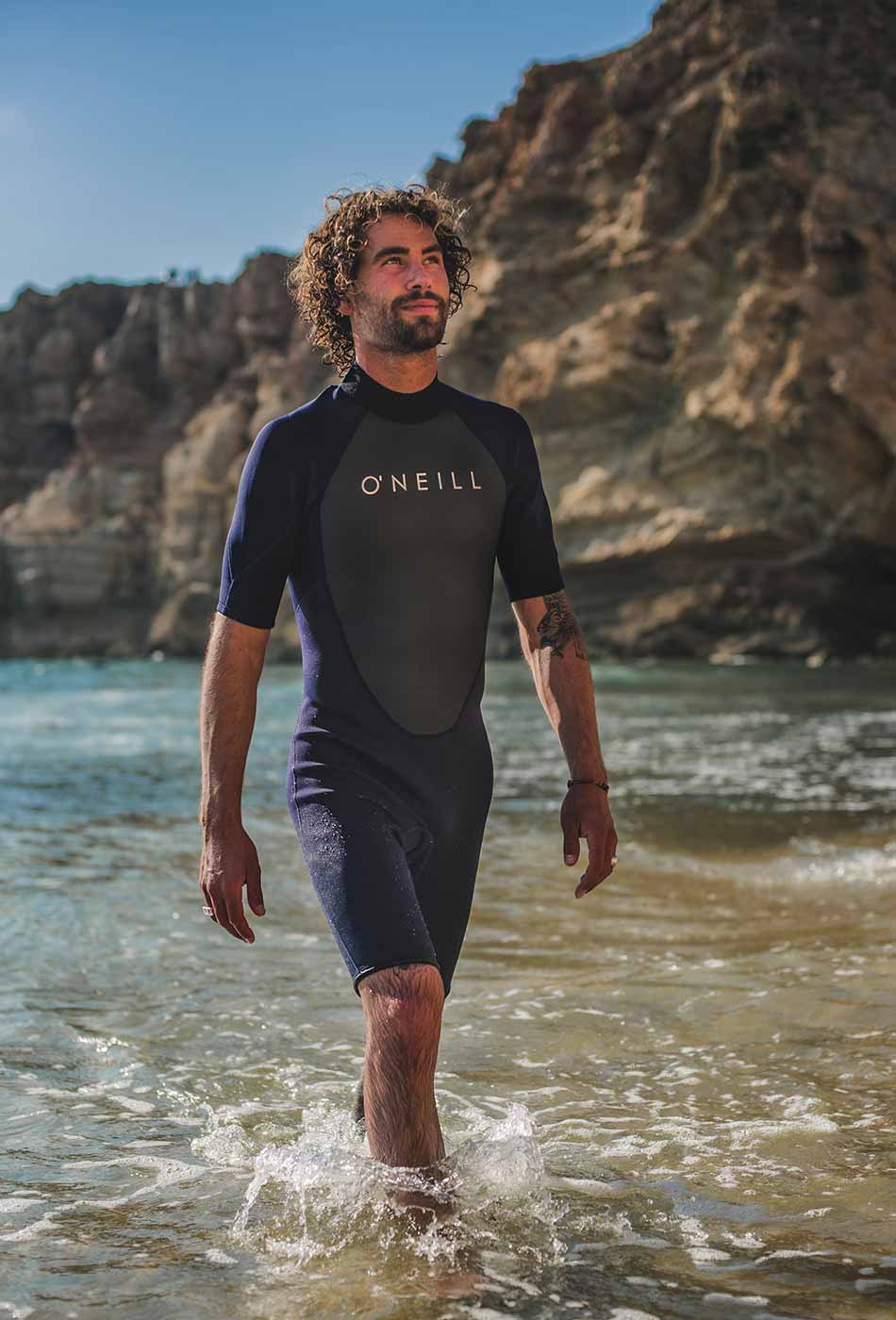 O'Neill Reactor II BZ Spring 2mm wetsuit – Black / Abyss FA8