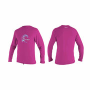 O'Neill Toddler O'Zone L/S Sun Shirt Girls – Berry 237