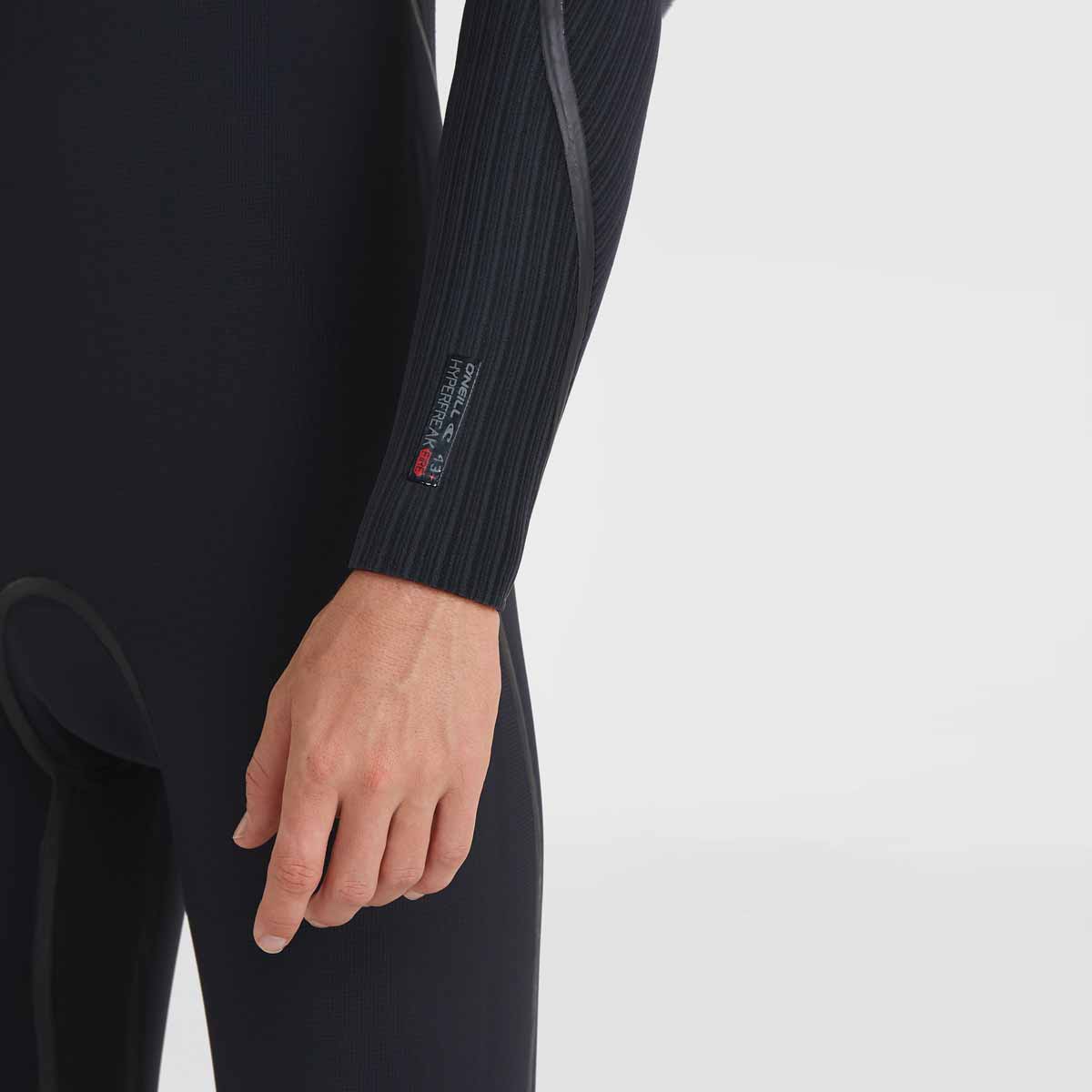 Wetsuit O'Neill Hyperfreak Fire 4/3+ mm Back Zip – Black A00