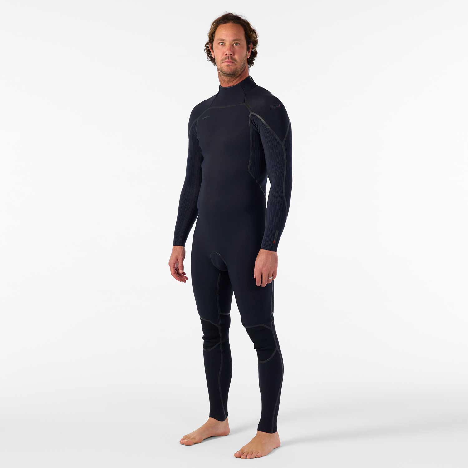 O'Neill Hyperfreak Fire 5/4+ mm Back Zip hidrotērps – Melns A00