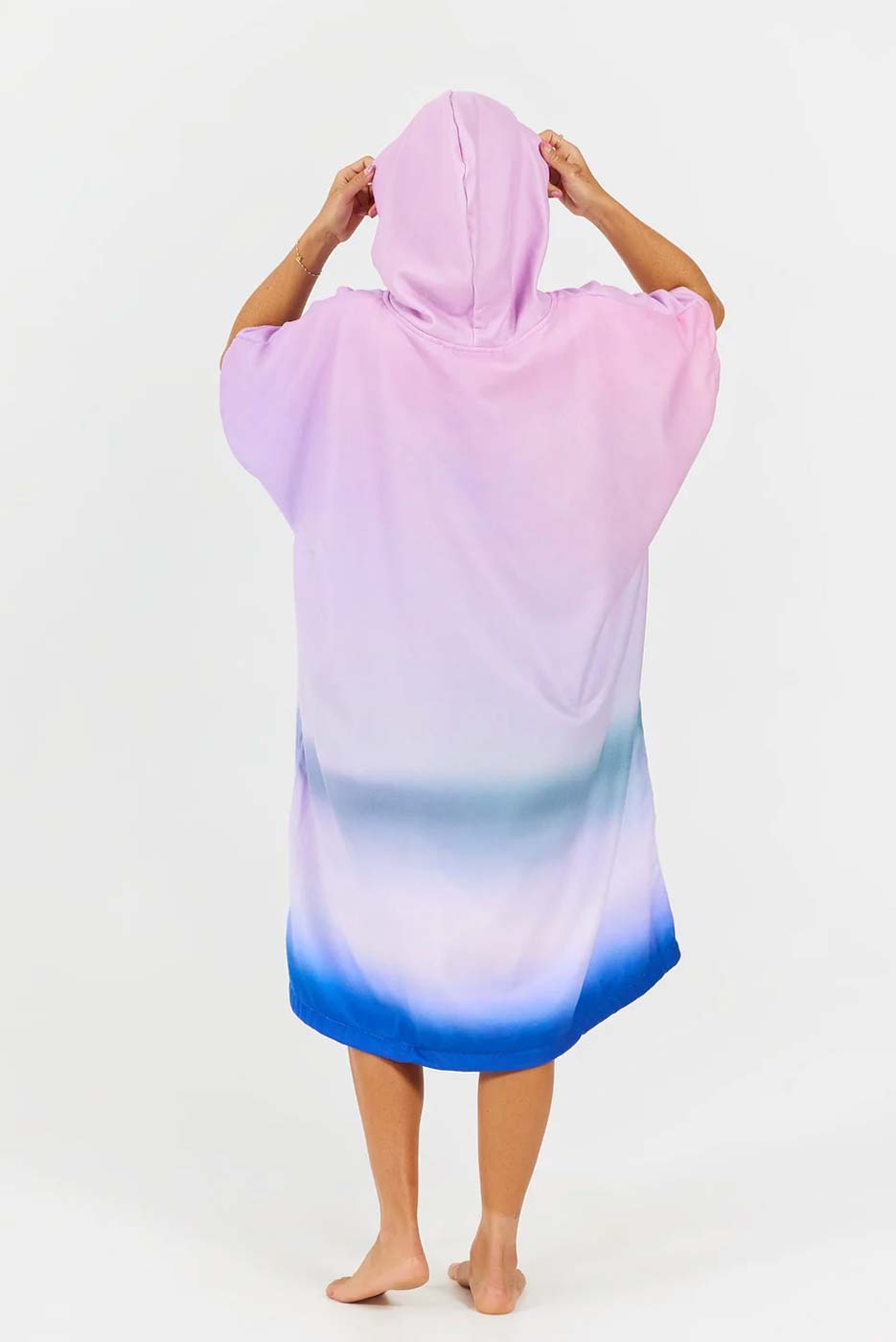 Pončo dvielis ar Tote somu After Essentials Photograph Series – Rainbow