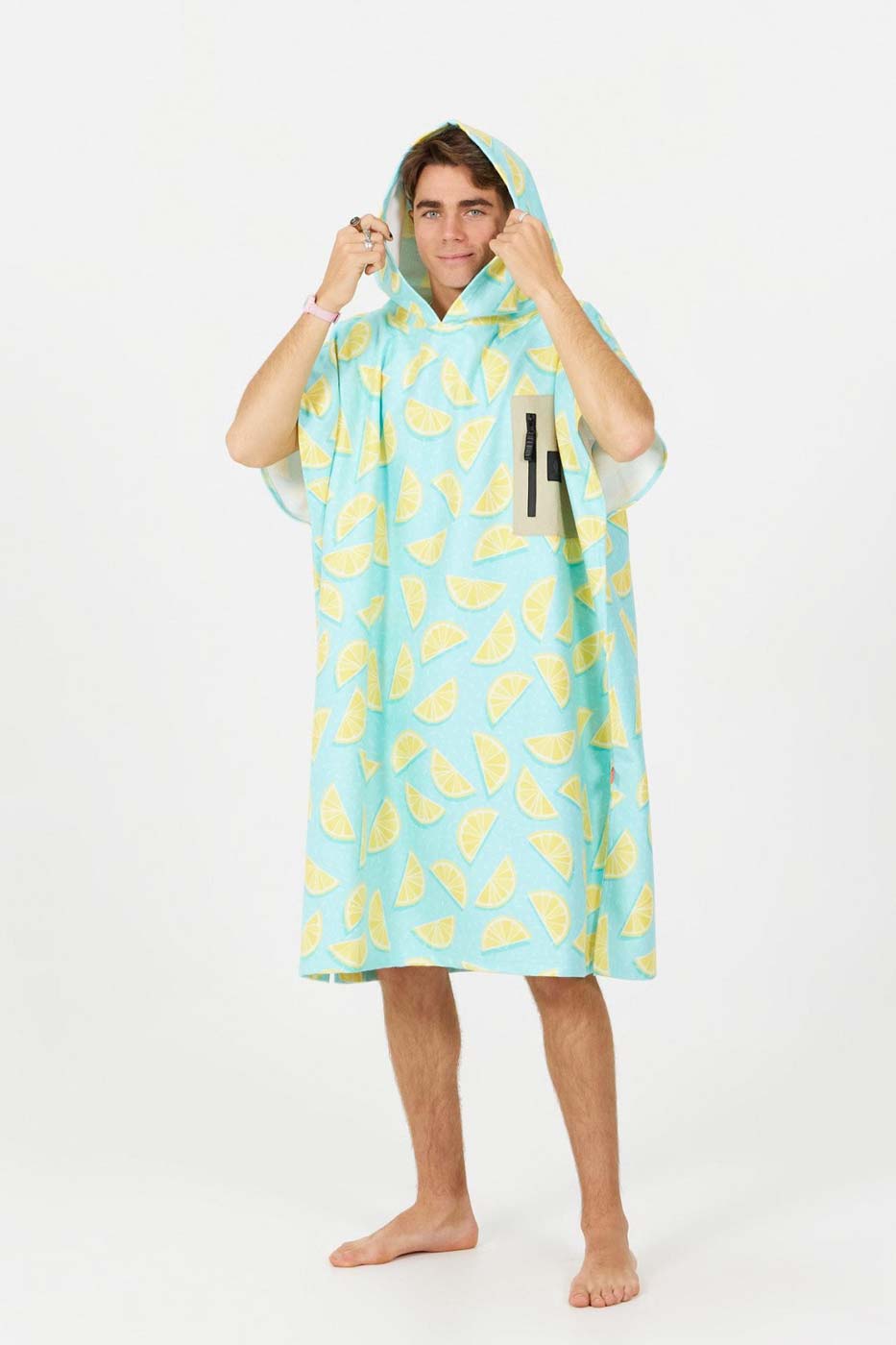 After Essentials Tech Pocket Poncho Towel – Lemon