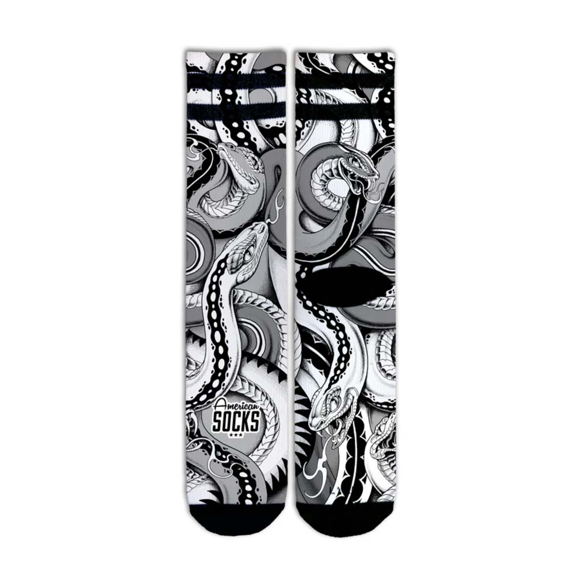 American Socks Python Mid high