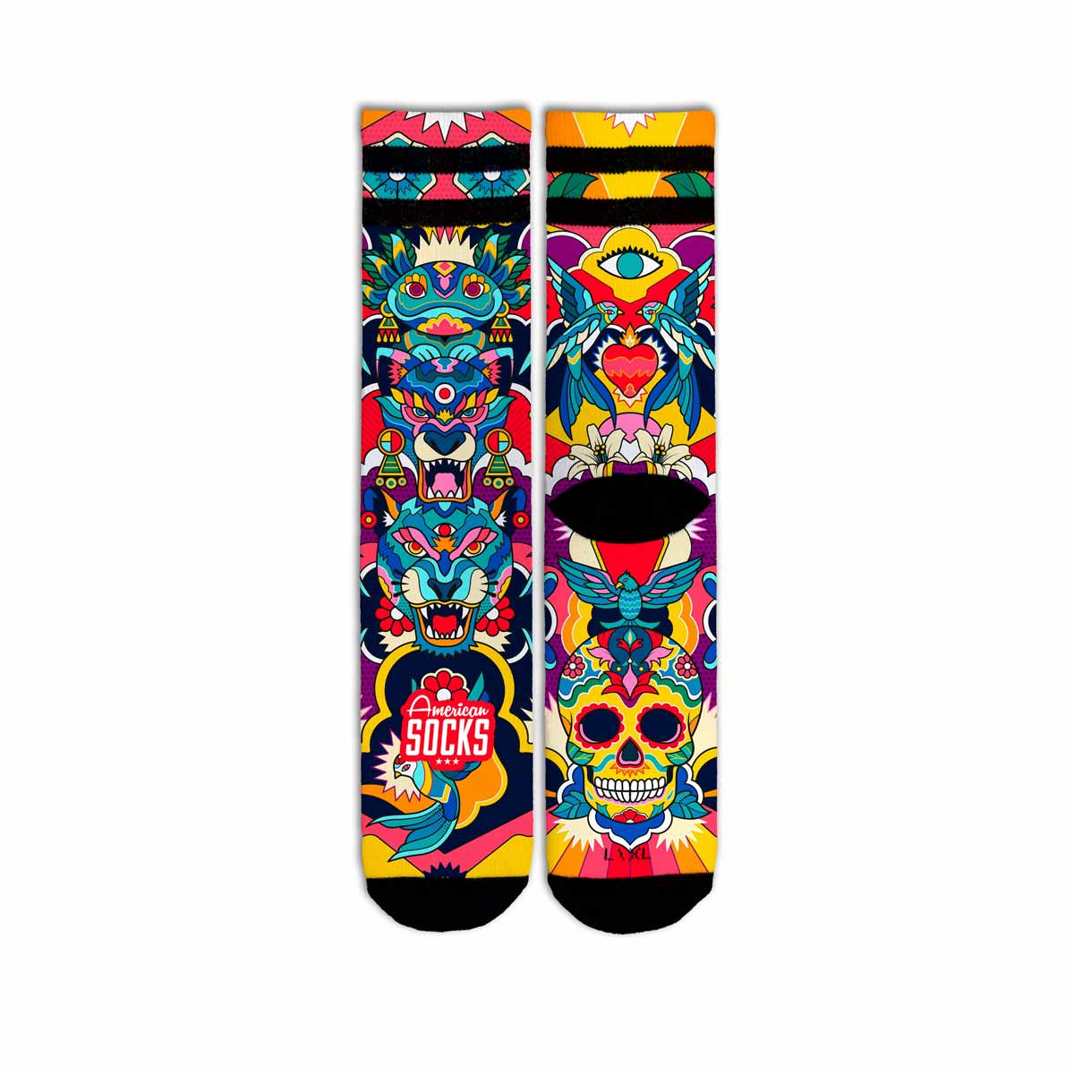 American Socks Totem Mid High