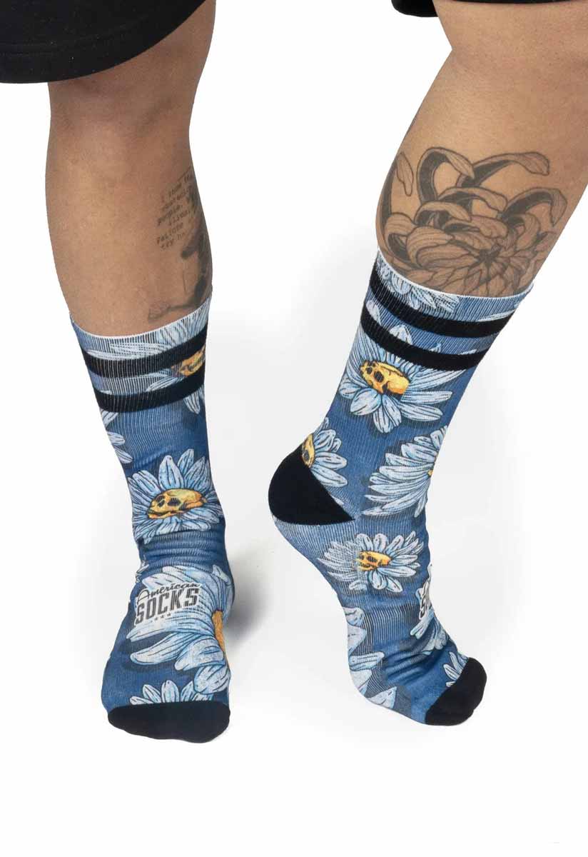 American Socks Dasies Mid High