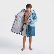 Pončo mētelis / jaka Dryrobe Advance Changing Robe - Blue Light Grey
