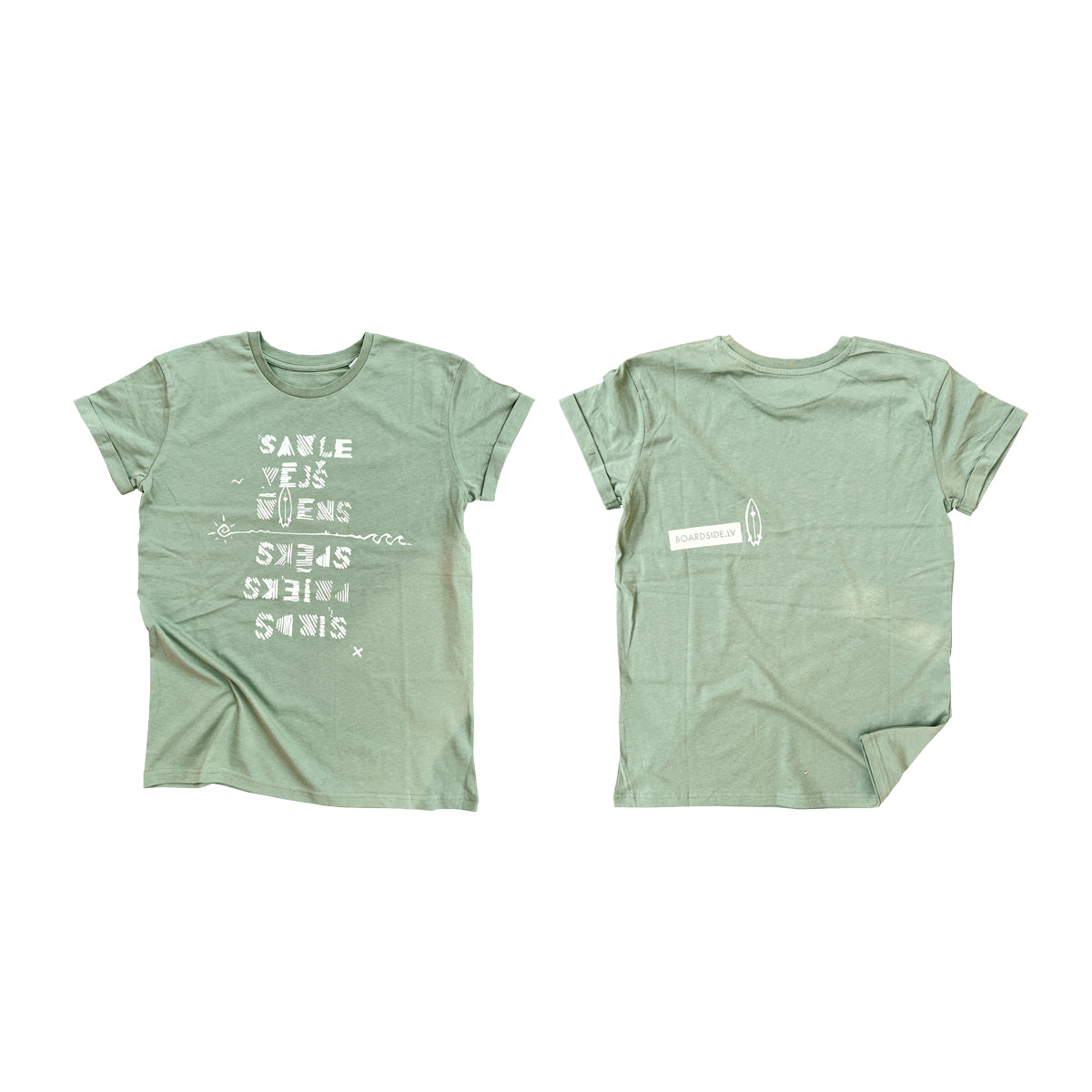 Boardside.lv T-Shirt – Green