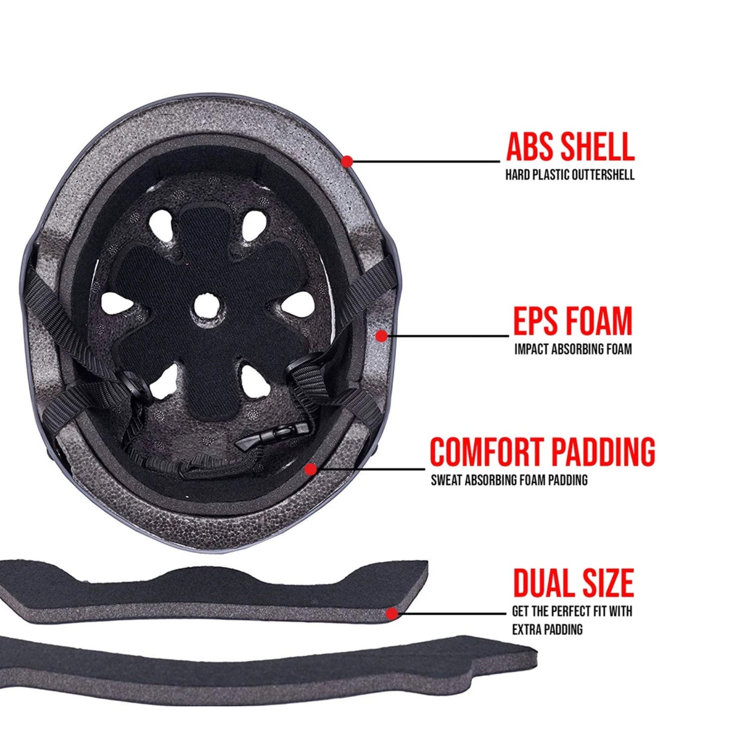 Core Basic Gray Helmet
