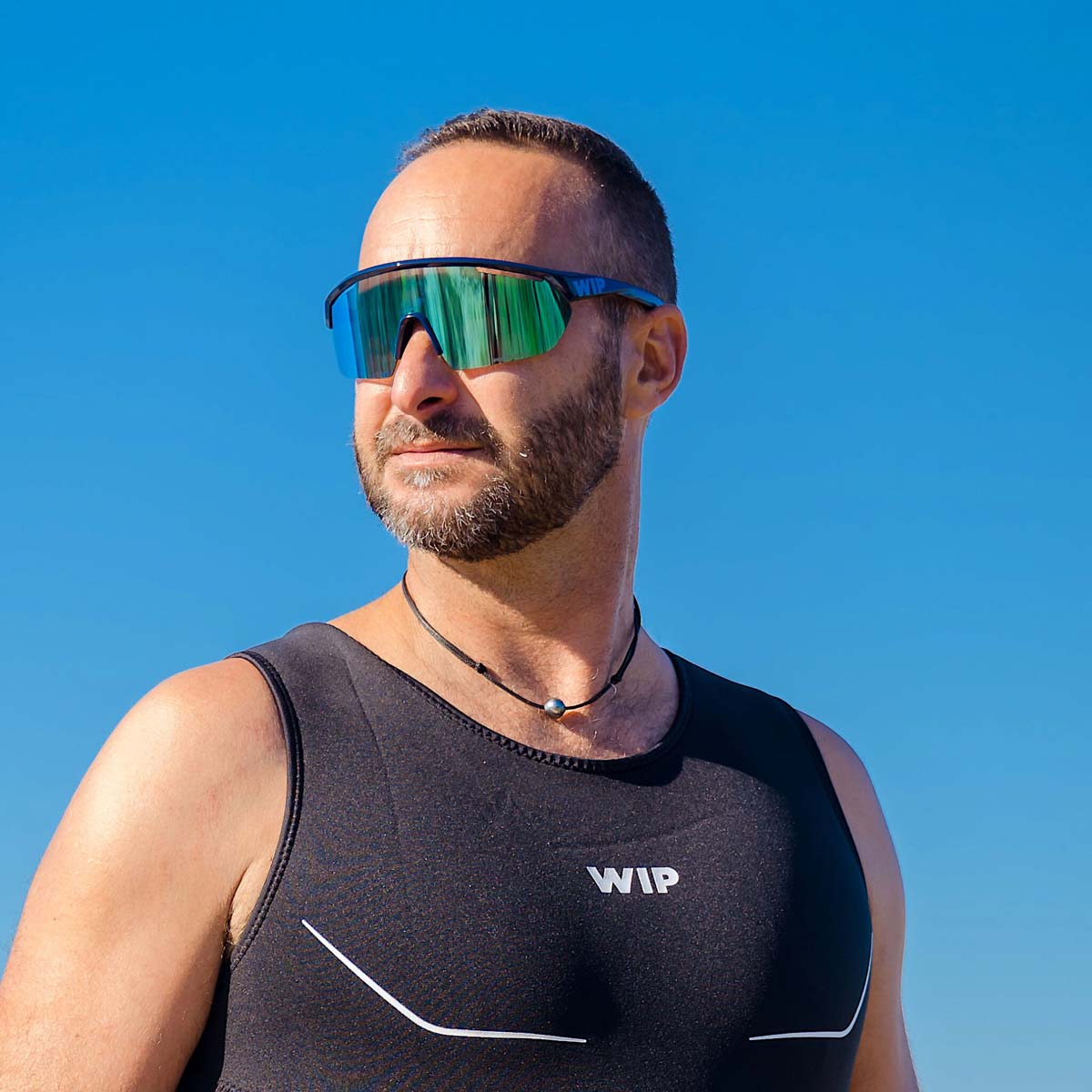 Forward-WIP Gust Aero 2.0 Polarized Sunglases – Mat Black Silver
