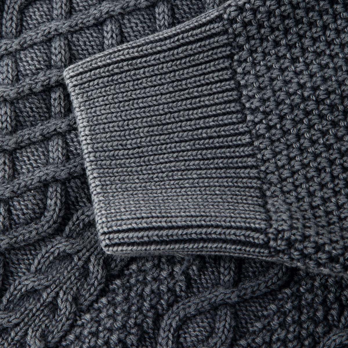 Adīts džemperis Dark Seas Big Sur Sweater – Indigo
