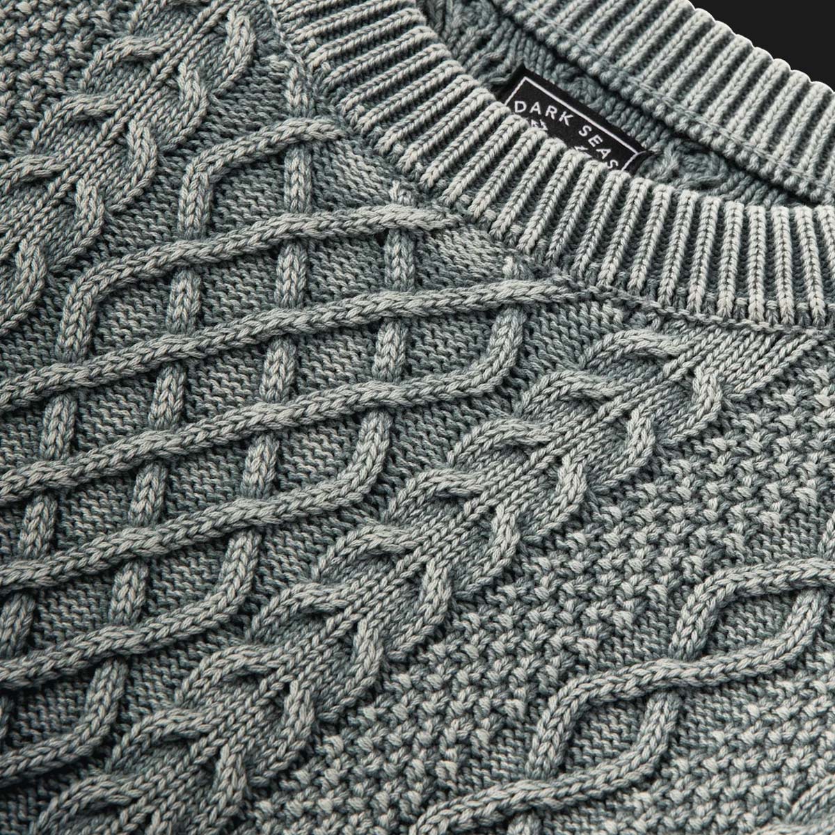 Adīts džemperis Dark Seas Big Sur Sweater – Storm