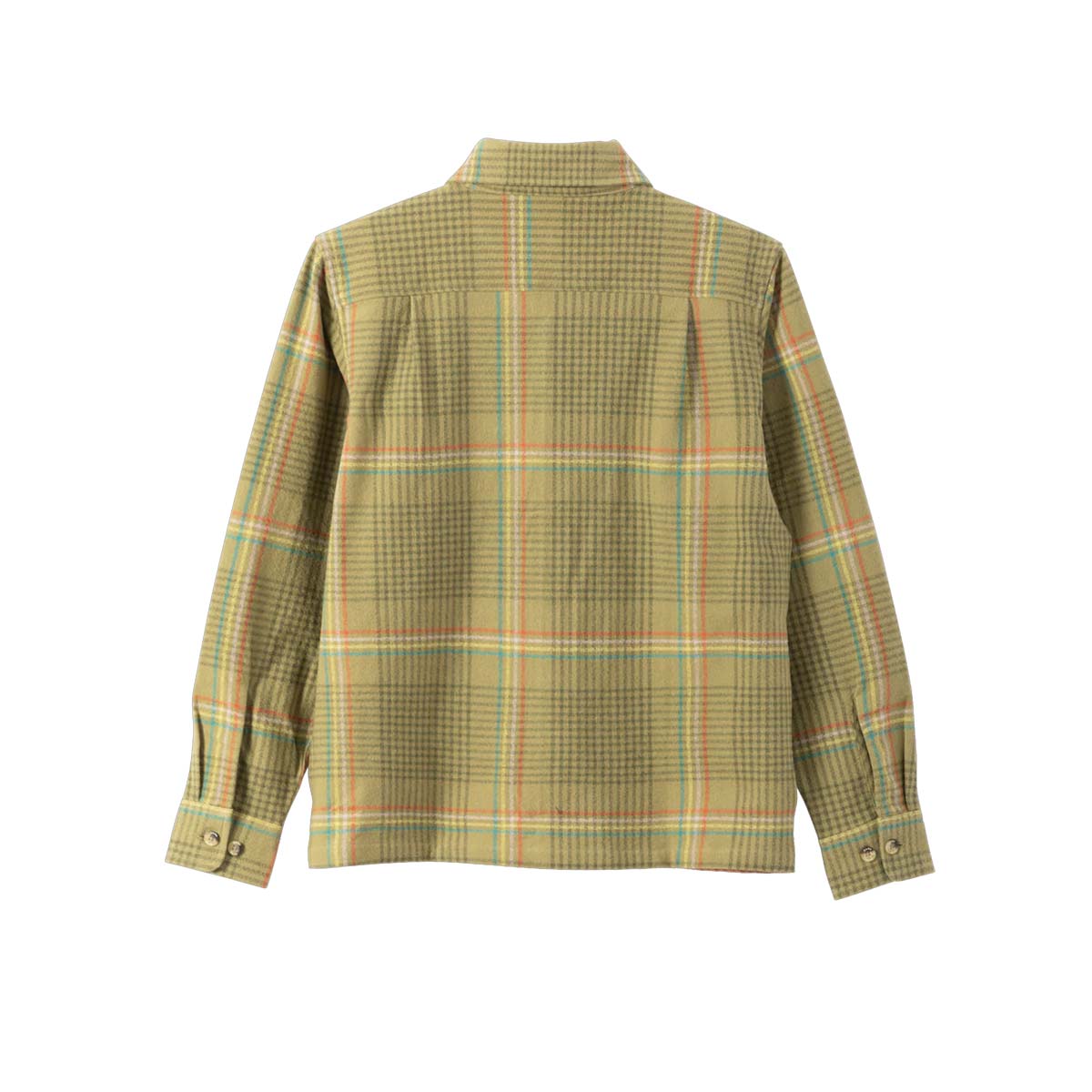 Bieza flaneļa krekls Dark Seas Blanton Shirt – olīvju zaļš