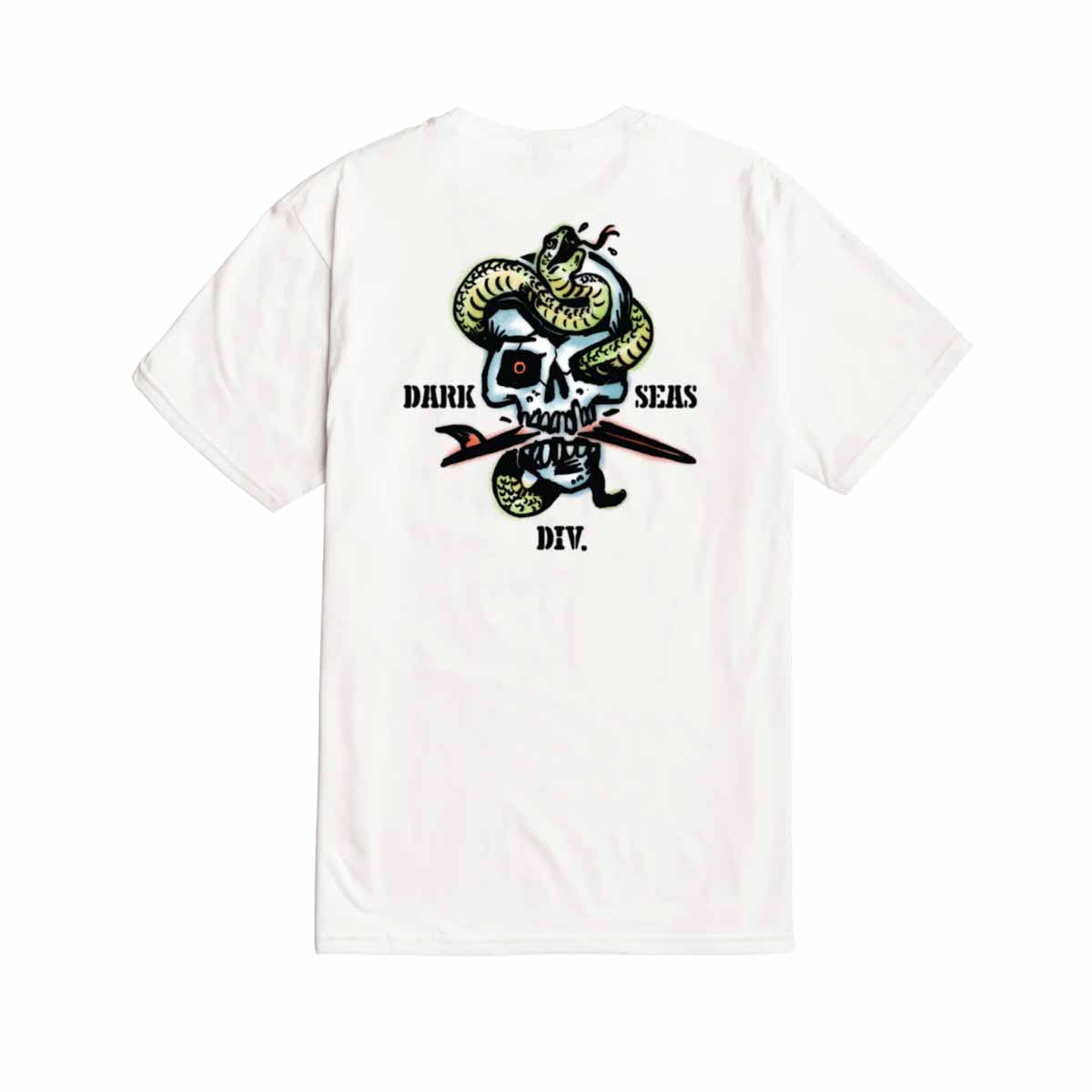 Dark Seas Board Breaker Premium S/S Tee – White