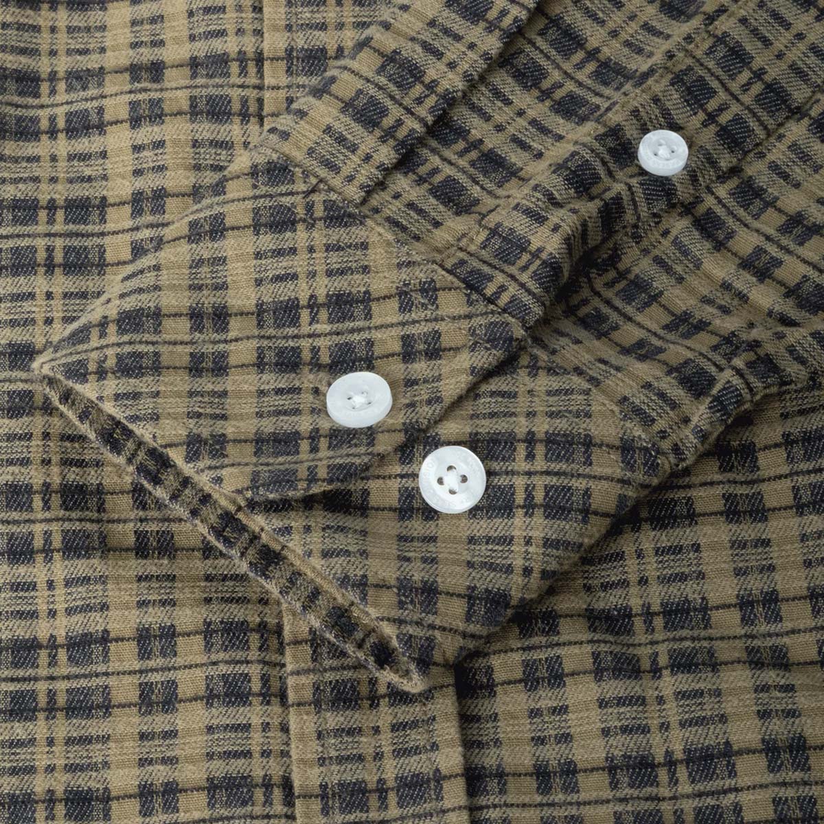 Flaneļa krekls Drake Flannel Shirt – Aloe/Black