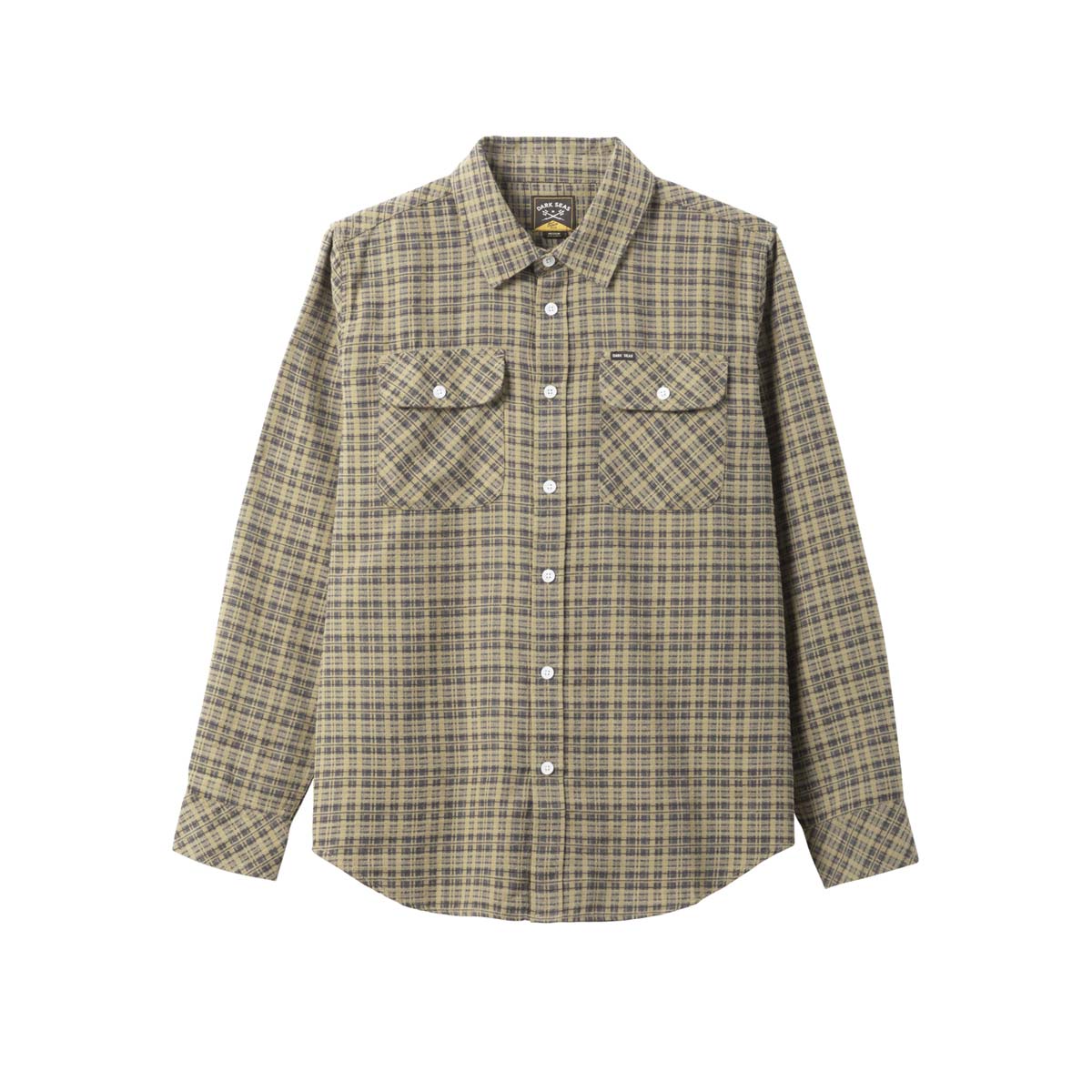 Flaneļa krekls Drake Flannel Shirt – Aloe/Black