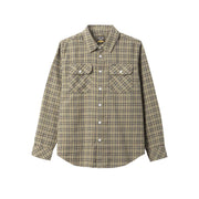 Flaneļa krekls Drake Flannel Shirt – Aloe/Black