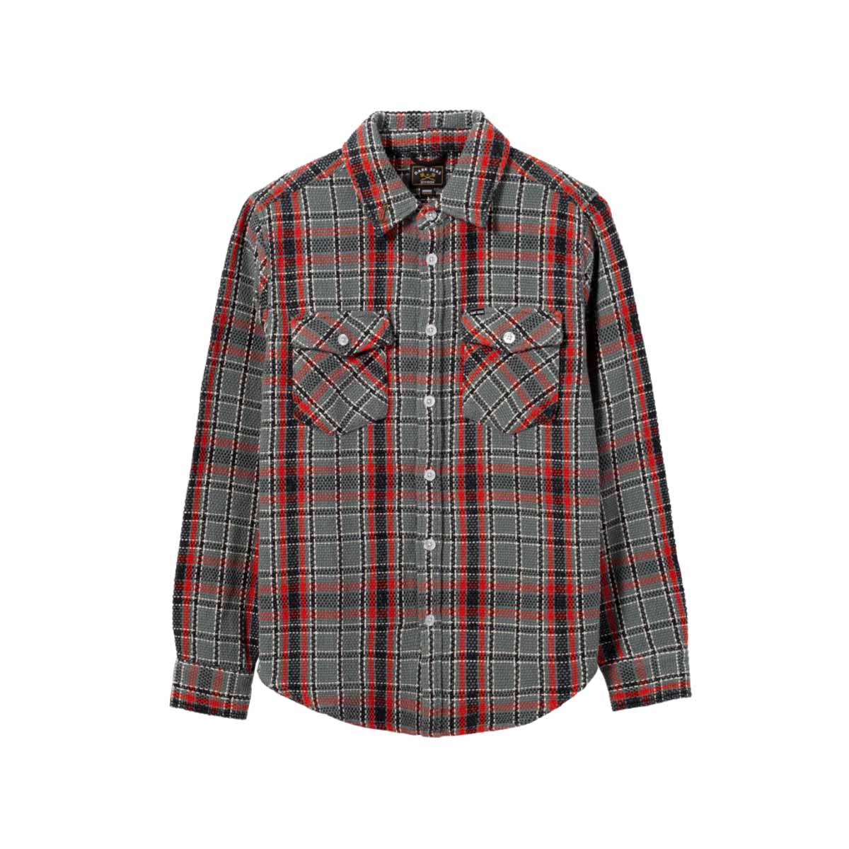 Dark Seas Elkhorn Woven Flannel Shirt – Blue
