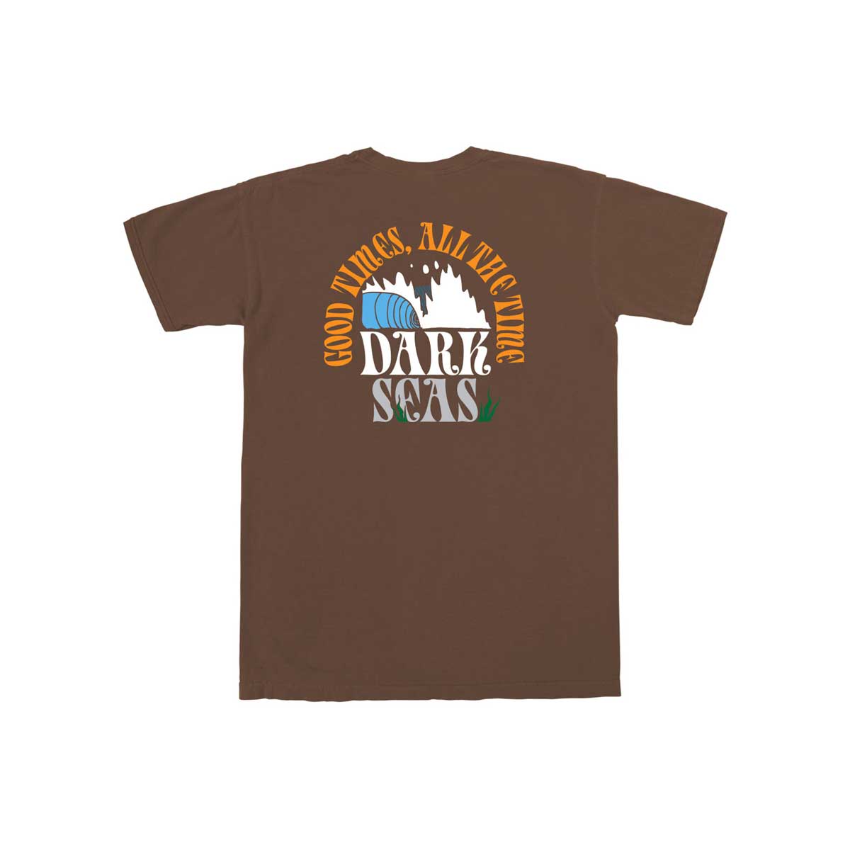 Dark Seas Fungi Pigment S/S Tee – Sepia