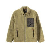 Flīša jaka Dark Seas Dark Seas Hancock Fleece Jacket – Olīvju zaļa