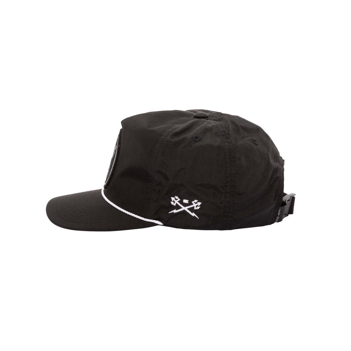 Dark Seas Milsap cepure ar nagu – melna