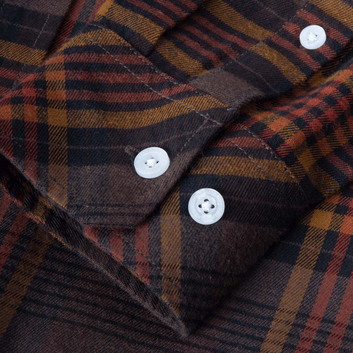 Flaneļa krekls Newton Flannel Shirt – Brown/Black