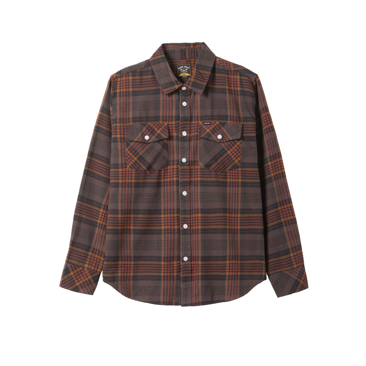 Flaneļa krekls Newton Flannel Shirt – Brown/Black