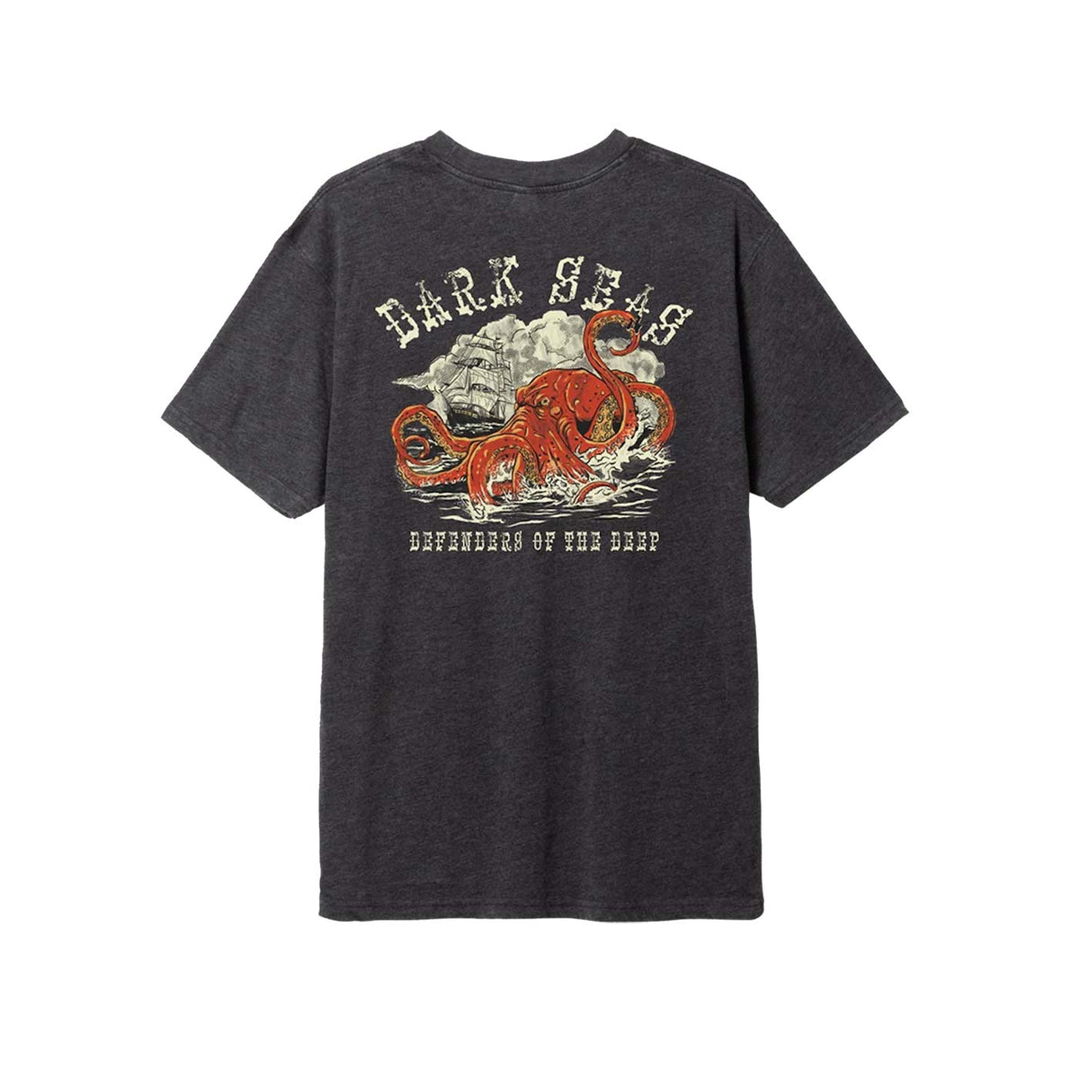 Dark Seas Perilous Mineral S/S T-krekls – Heather pelēks