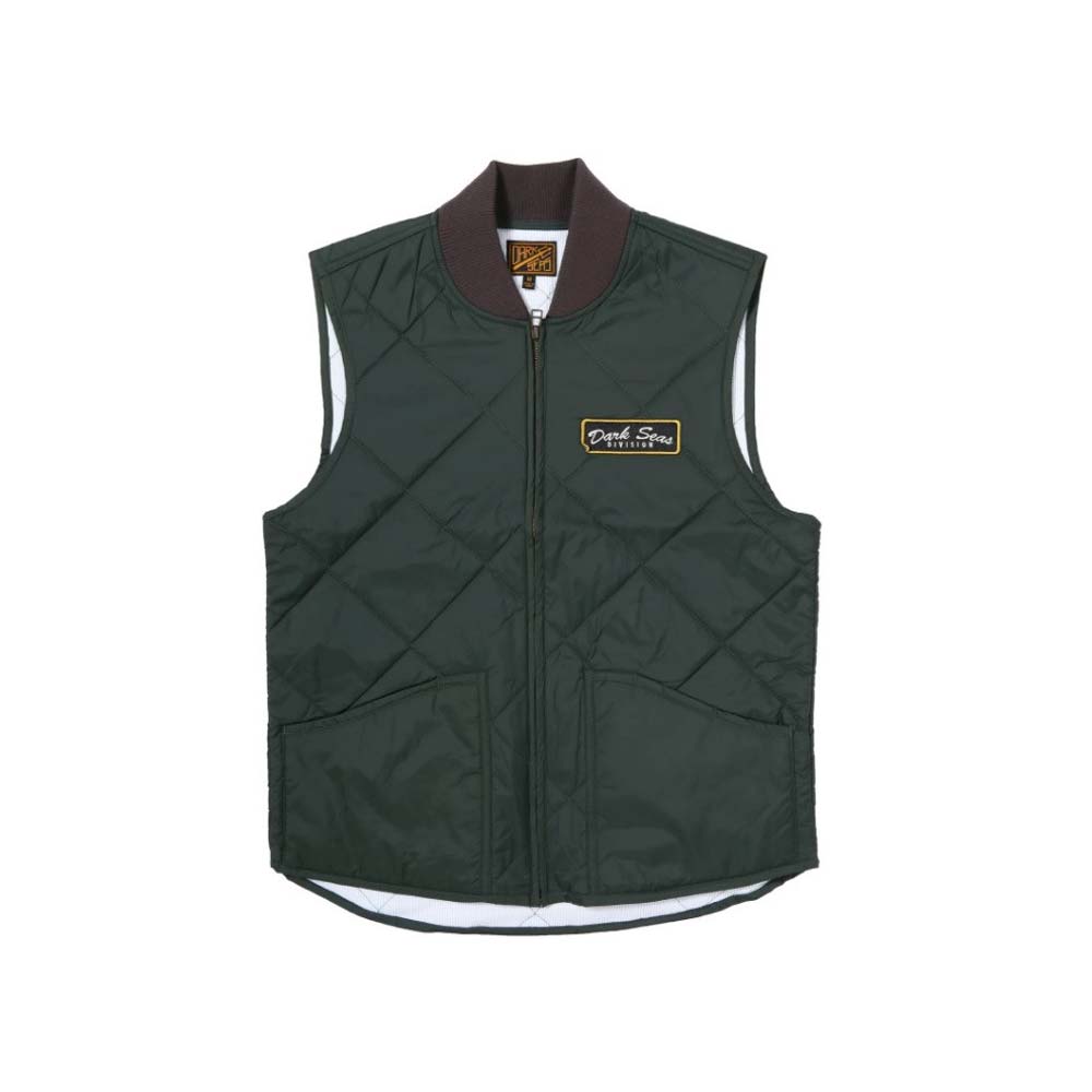 Bomber veste ar termo oderi Dark Seas Ramon Vest – zaļa