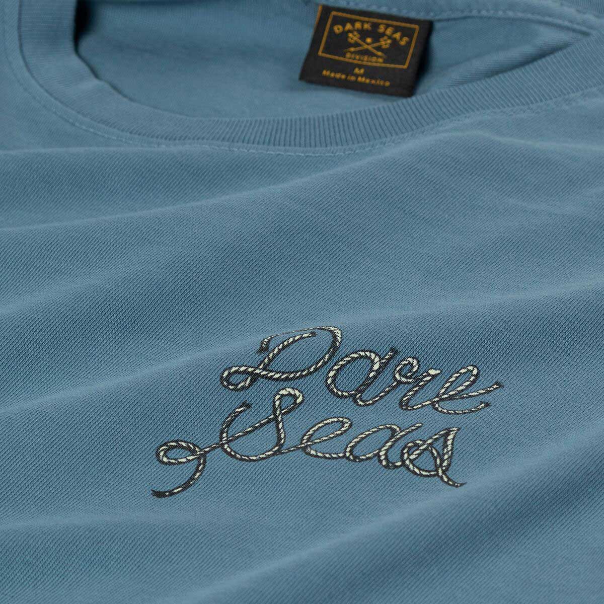 Dark Seas Rodeo Pigment S/S Tee – Blue Fin