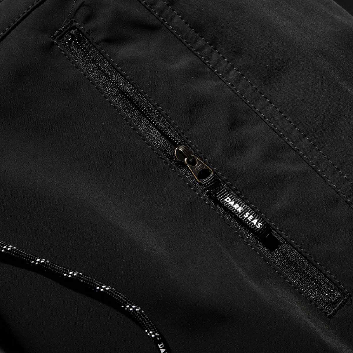 Dark Seas Tack Amphibious 19" Walkshorts – Black