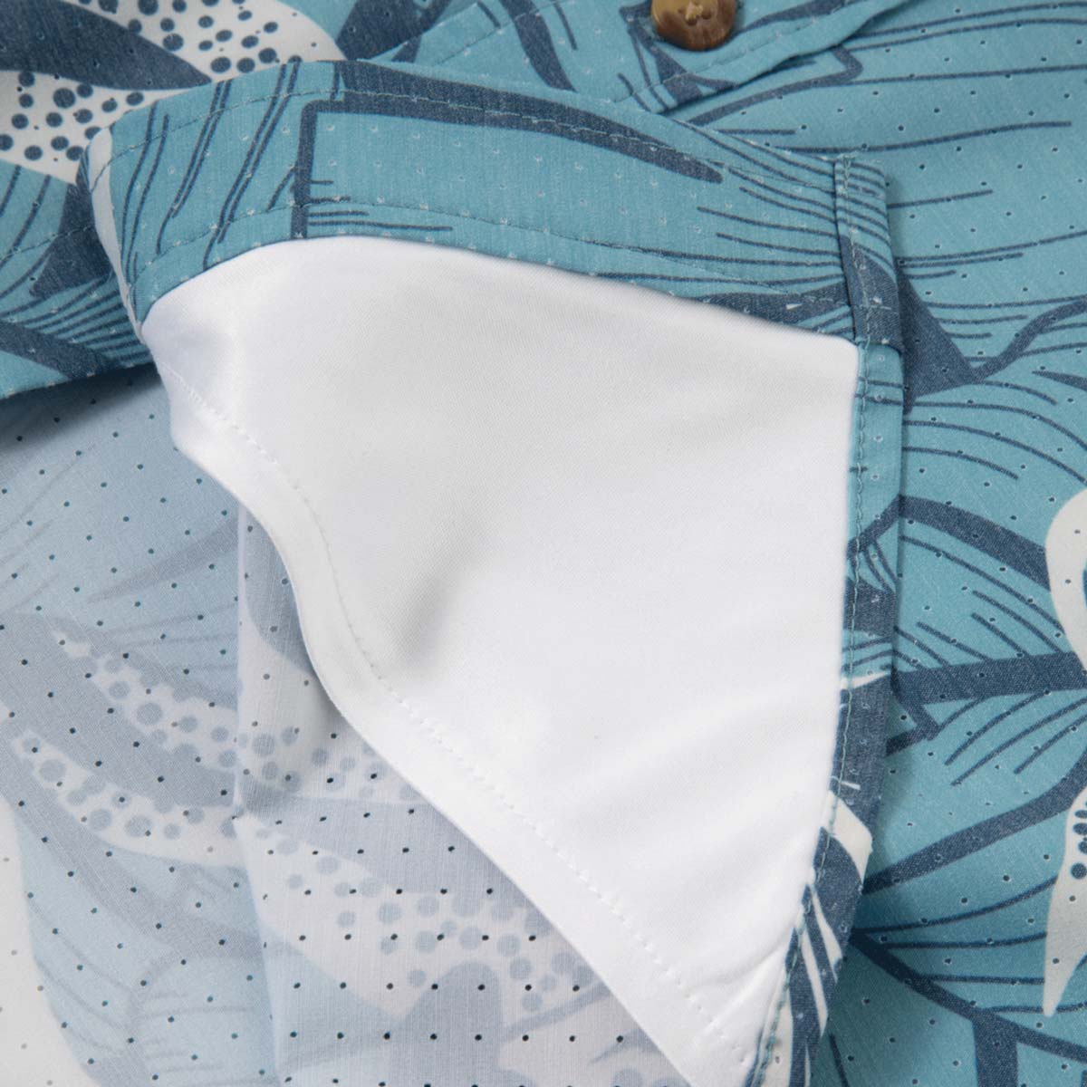 Krekls Dark Seas Webster Woven S/S – zils