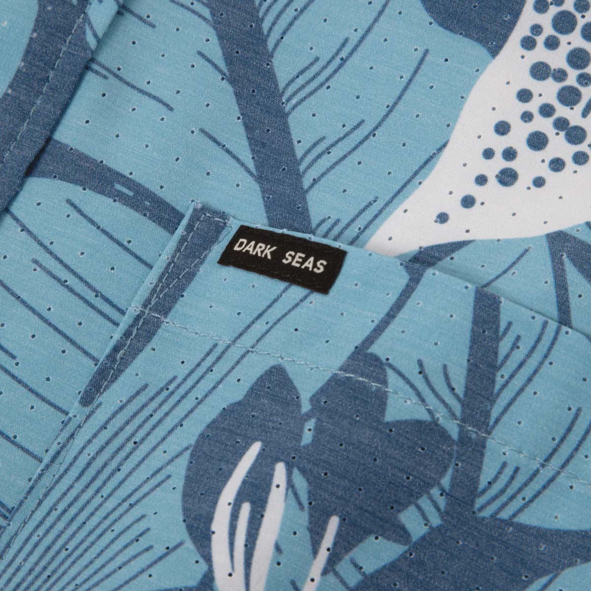 Krekls Dark Seas Webster Woven S/S – zils